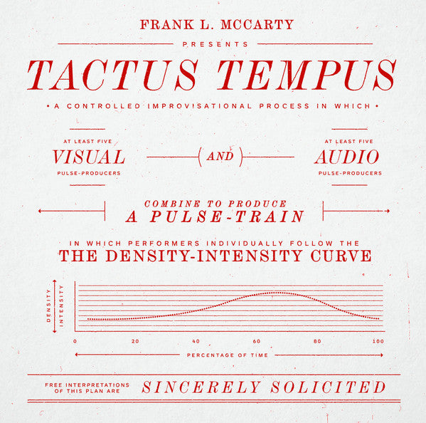 A Pulse Train : Tactus Tempus (12")