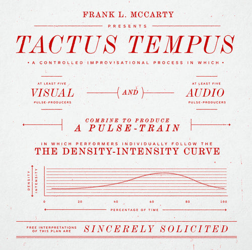 A Pulse Train : Tactus Tempus (12")