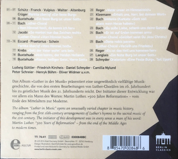 Various : Eine Feste Burg ... (Luther In Der Musik) (CD, Comp)