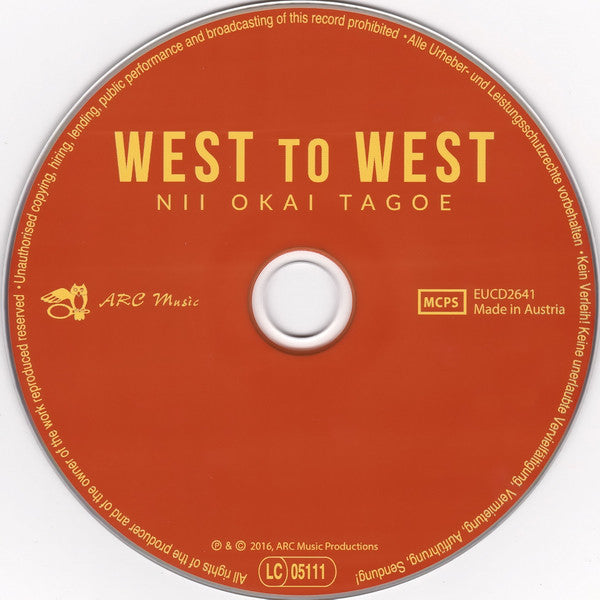 Nii Tagoe : West To West (CD, Album)