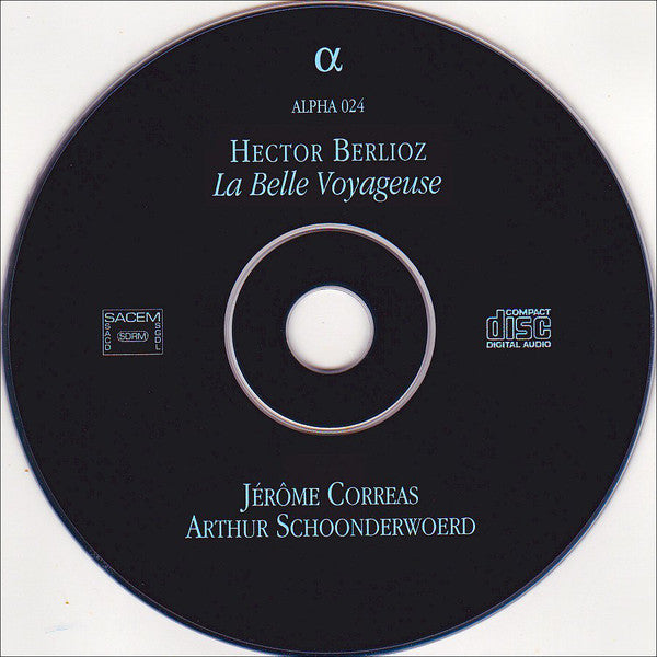 Hector Berlioz - Jérôme Correas, Arthur Schoonderwoerd : La Belle Voyageuse (CD, Album)