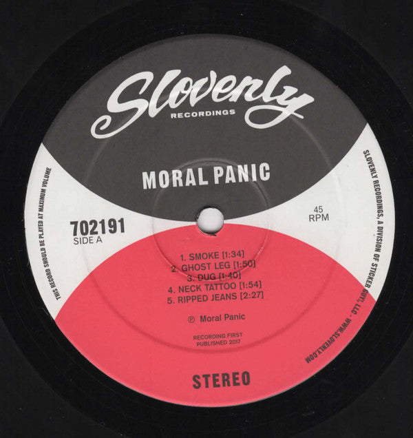 Moral Panic (3) : Moral Panic (12", Album)