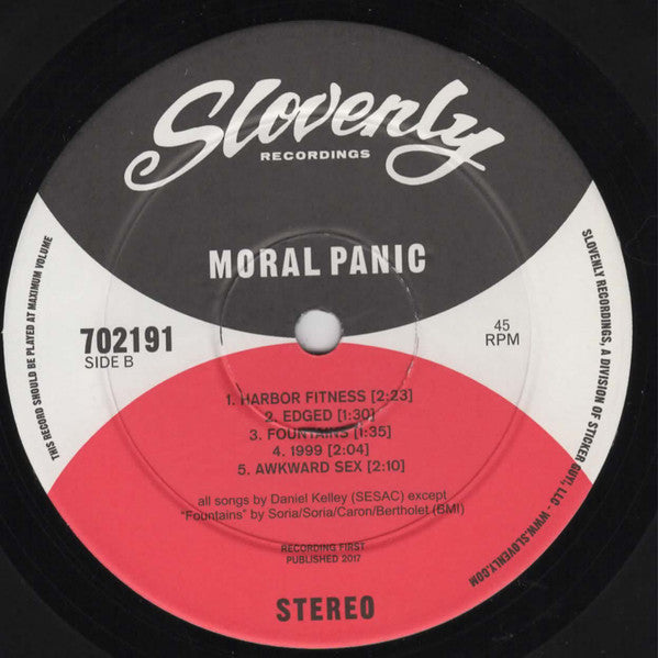 Moral Panic (3) : Moral Panic (12", Album)