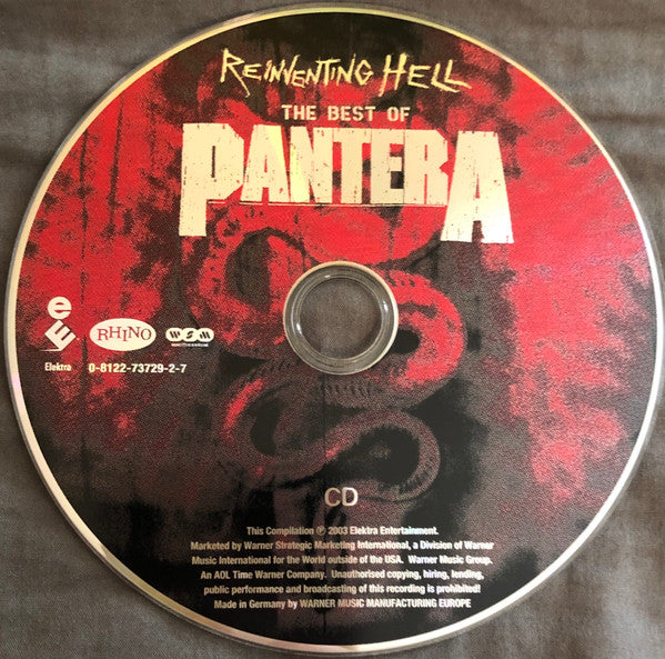 Pantera : Reinventing Hell - The Best Of Pantera (CD, Comp, RE, RM + DVD-V, RP + RP, Sli)