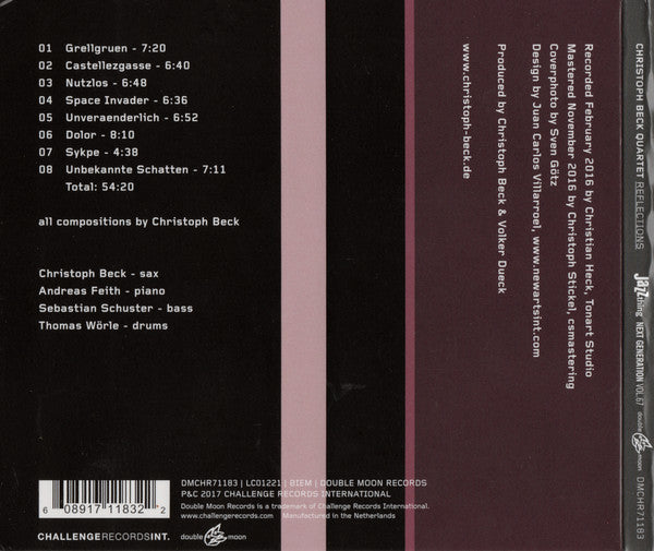 Christoph Beck Quartet : Reflections (CD, Album)