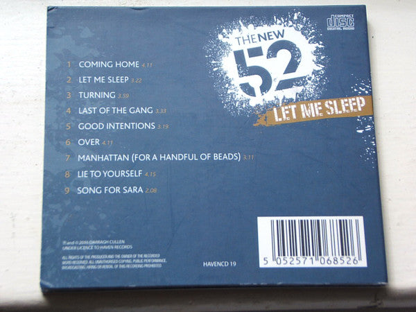 The New 52 : Let Me Sleep (CDr, Album)