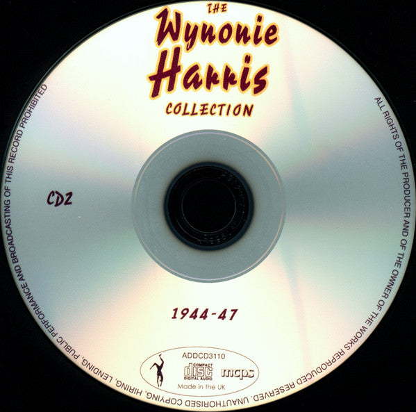 Wynonie Harris Featuring Lucky Millinder, Big Joe Turner, Arnett Cobb : The Wynonie Harris Collection 1944-47 (2xCDr, Comp)