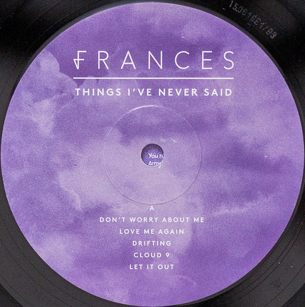 Frances (9) : Things I've Never Said (LP, Album)