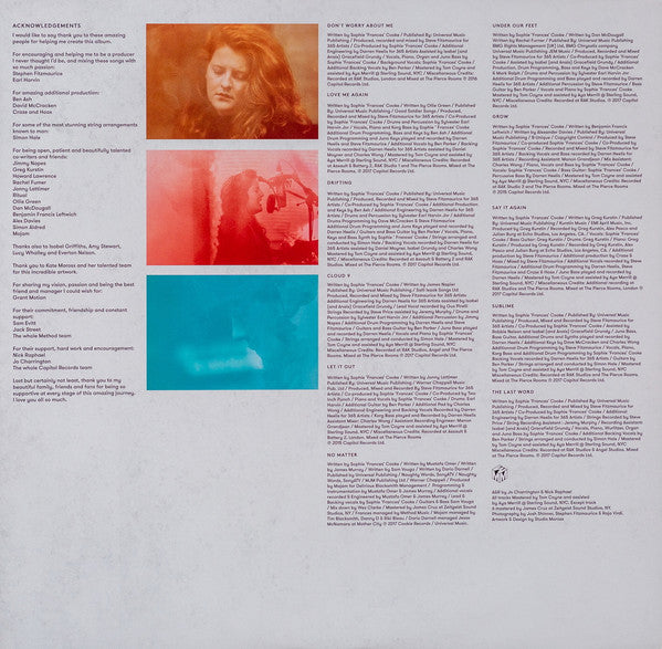 Frances (9) : Things I've Never Said (LP, Album)