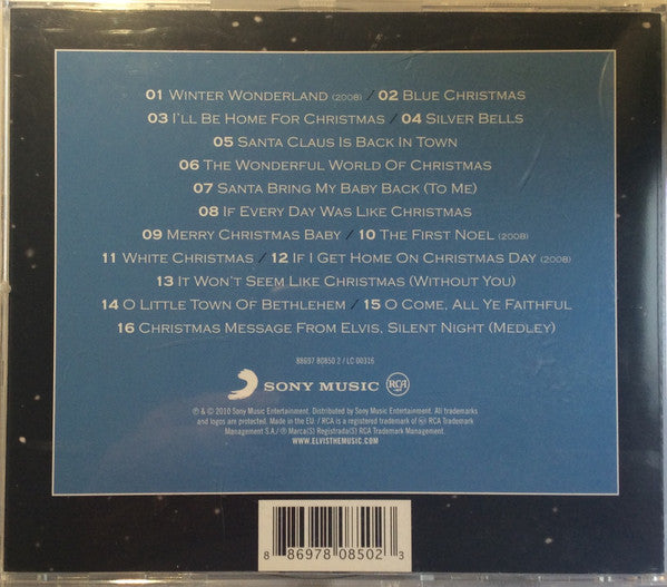 Elvis Presley : Blue Christmas (CD, Comp)