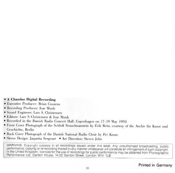 Richard Strauss, Radiokoret, Stefan Parkman : A Capella Works (CD)
