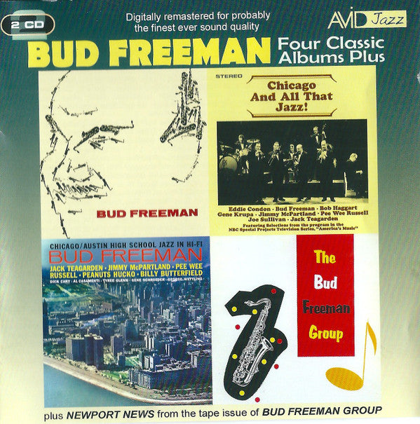 Bud Freeman : Four Classic Albums Plus (2xCD, Comp, RM)