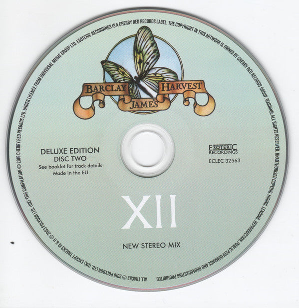 Barclay James Harvest : XII (CD, Album, RE, RM + CD, Album, Rem + DVD-V, Album,)