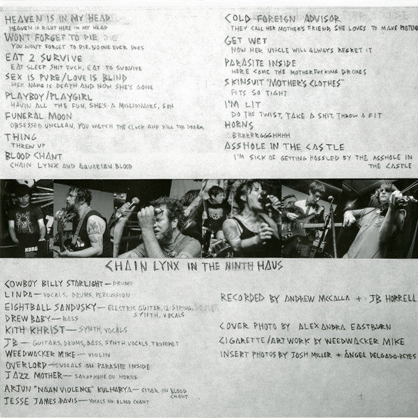 Aquarian Blood : Last Nite In Paradise (LP)