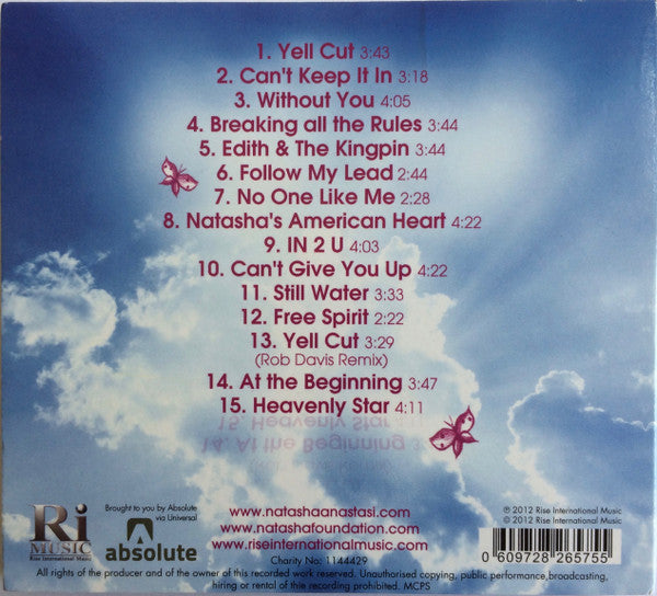 Natasha Anastasi : Natasha (CD, Album)