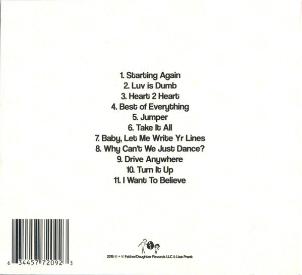 Lisa Prank : Adult Teen (CD, Album)