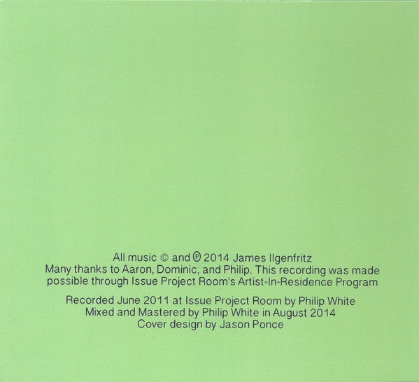 James Ilgenfritz : Floorplan I (CD, Album)