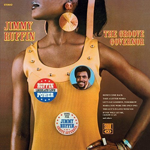 Jimmy Ruffin : The Groove Governor (CD, Ltd, RM, S/Edition, Dig)