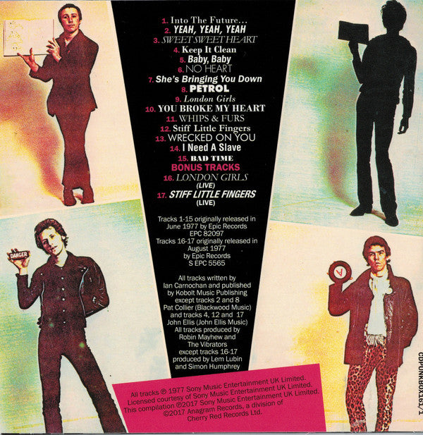 The Vibrators : The Epic Years 1976-1978 (4xCD, Comp + Box)
