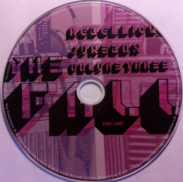 The Fall : Rebellious Jukebox Volume Three (Burn It All Down Live!!) (2xCD, Comp)