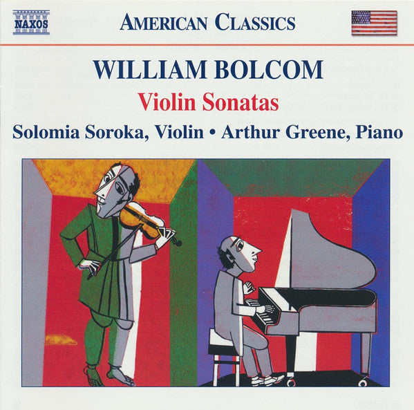 William Bolcom, Solomia Soroka, Arthur Greene : Violin Sonatas (CD)