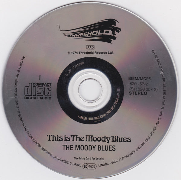 The Moody Blues : This Is The Moody Blues (2xCD, Comp, RE, RM, PMD)