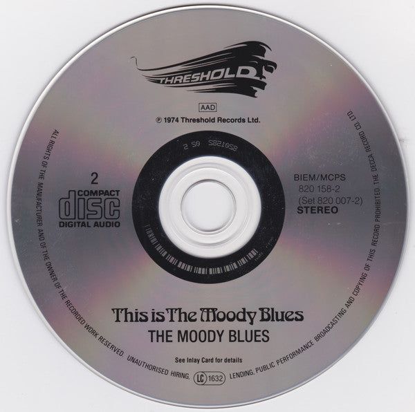 The Moody Blues : This Is The Moody Blues (2xCD, Comp, RE, RM, PMD)