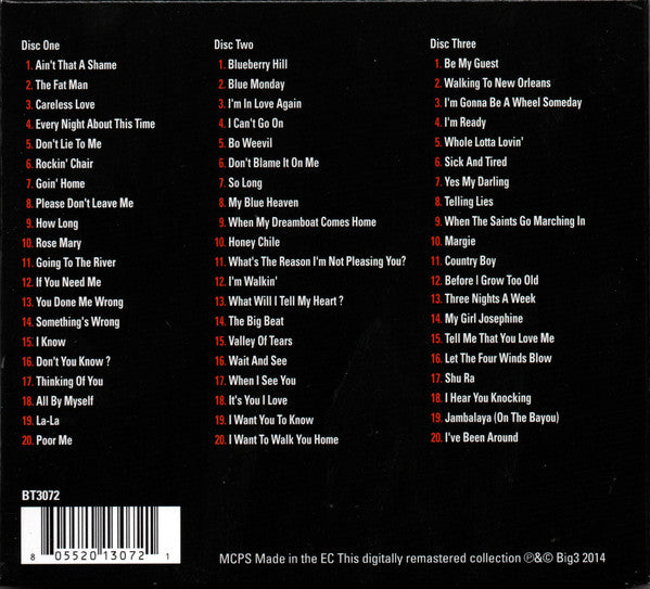 Fats Domino : The Absolutely Essential 3CD Collection (3xCD, Comp)