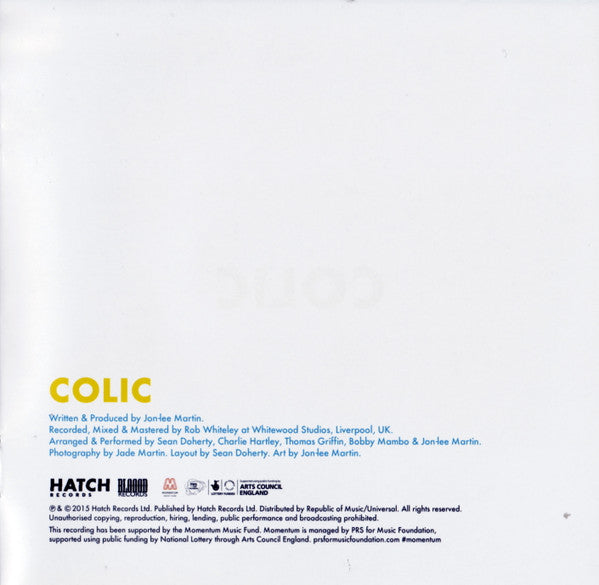 Then Thickens : Colic (CD, Album)