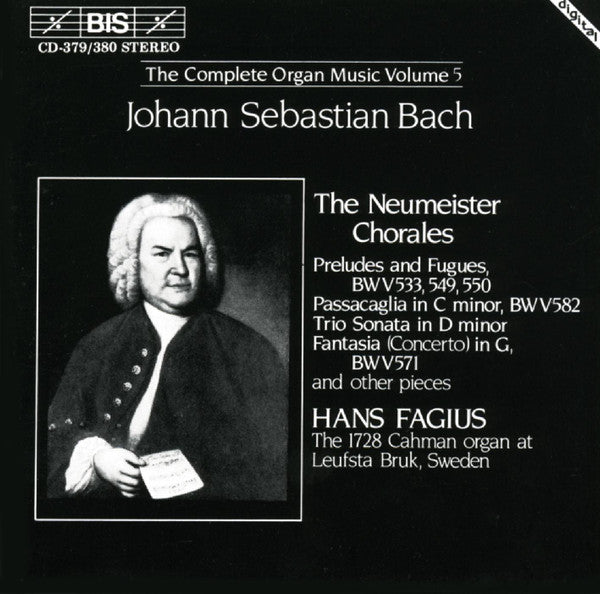 Johann Sebastian Bach / Hans Fagius : The Neumeister Chorales / Prelude And Fugues / Passacaglia In C Minor / Trio Sonata In D Minor / Fantasia Concerto In G (2xCD)