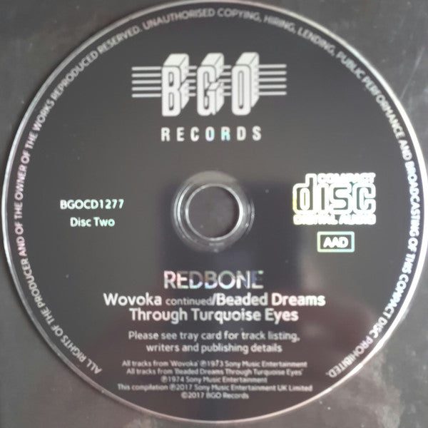 Redbone : Already Here / Wovoka / Beaded Dreams Through Turquoise Eyes (2xCD, Comp, RM, Sli)