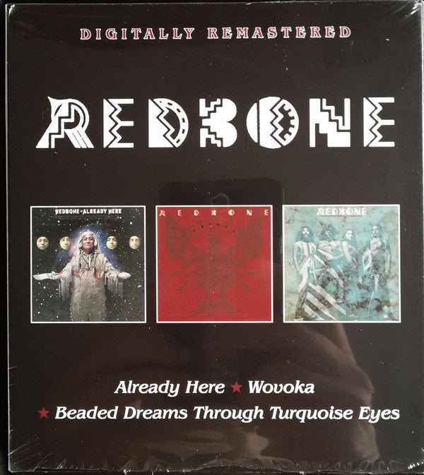 Redbone : Already Here / Wovoka / Beaded Dreams Through Turquoise Eyes (2xCD, Comp, RM, Sli)