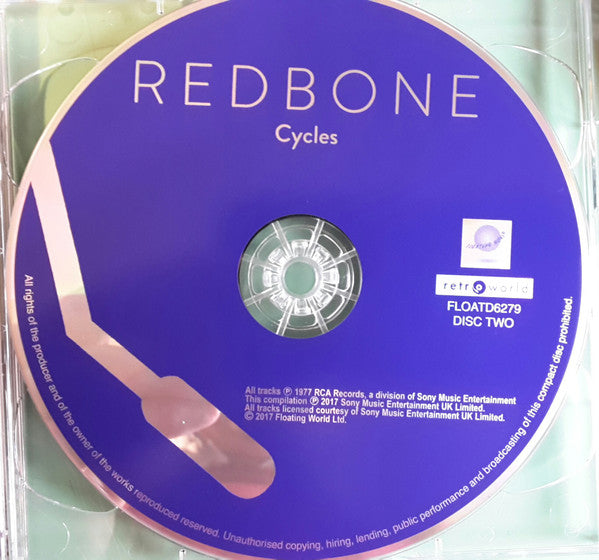 Redbone : Potlatch / Message From A Drum / Cycles (2xCD, Comp)