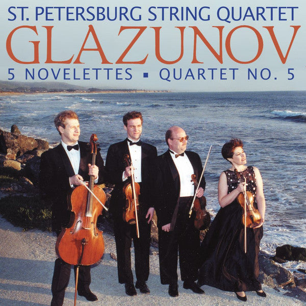 St. Petersburg String Quartet - Alexander Glazunov : 5 Novelettes • Quartet No. 5 (CD, Album)