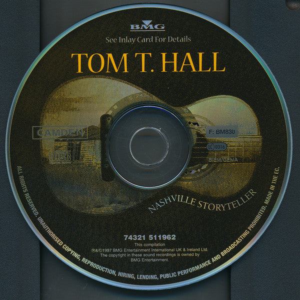 Tom T. Hall : Nashville Storyteller (CD, Album, Comp, RE)