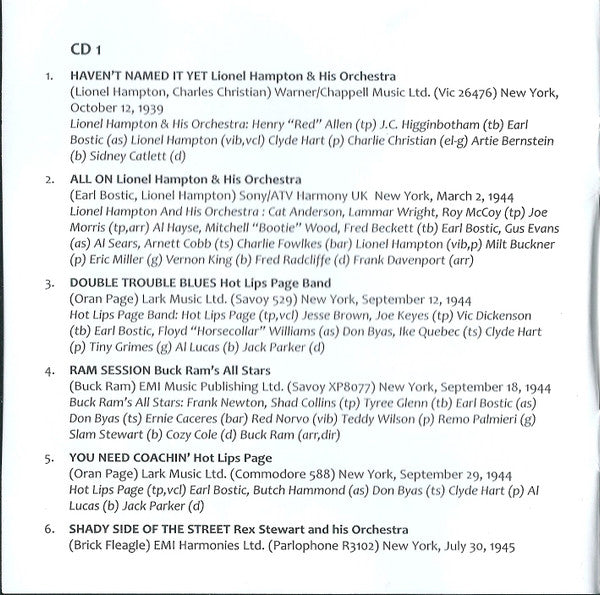 Earl Bostic : The Earl Bostic Collection 1939-59 (2xCDr, Comp)
