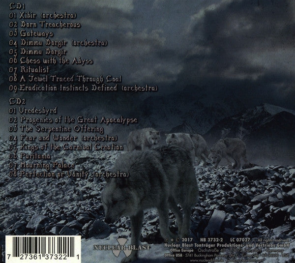 Dimmu Borgir & Kringkastingsorkestret : Forces Of The Northern Night (2xCD, Album, Dig)