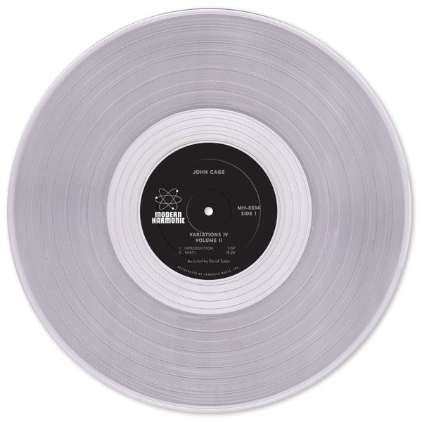 John Cage Assisted By David Tudor : Variations IV Volume II (LP, Album, RE, Cle)