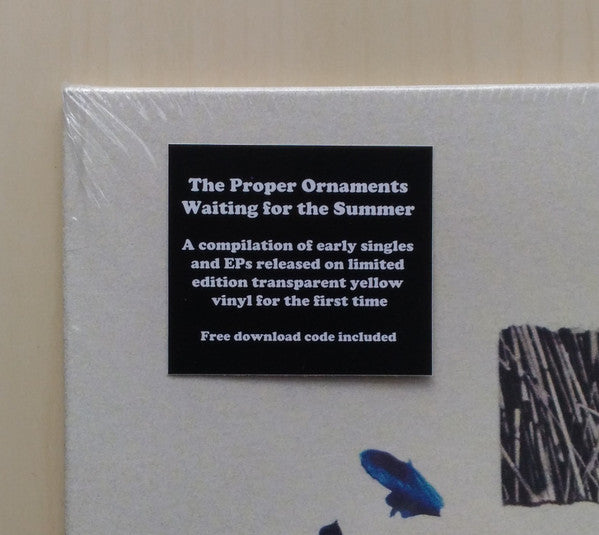 The Proper Ornaments : Waiting For The Summer (LP, Comp, Ltd, Yel)