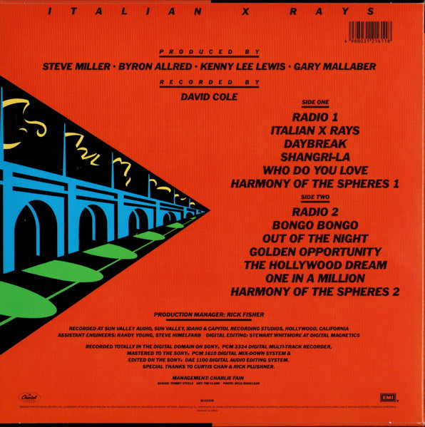 Steve Miller Band : Italian X Rays (CD, Album, Ltd, RE, RM, SHM)
