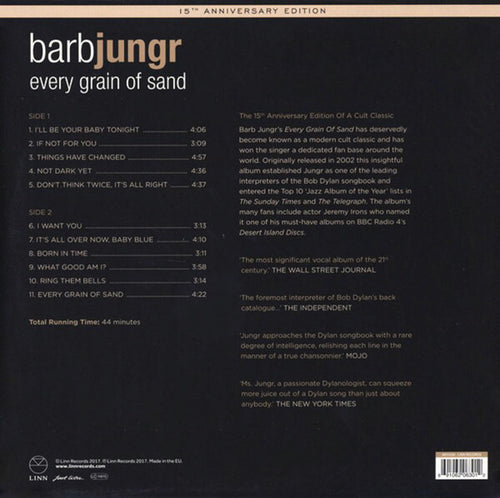 Barb Jungr : Every Grain Of Sand  (LP, Album, 15t)