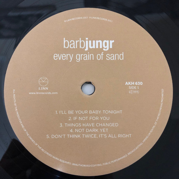 Barb Jungr : Every Grain Of Sand  (LP, Album, 15t)