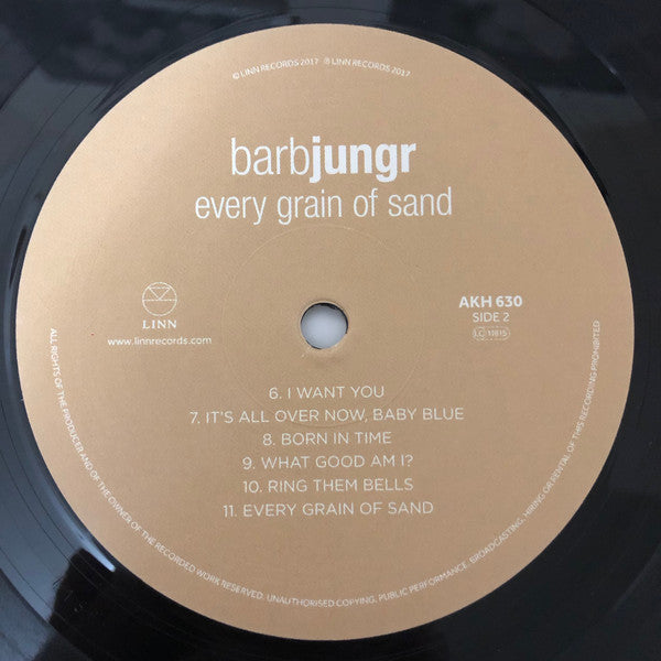 Barb Jungr : Every Grain Of Sand  (LP, Album, 15t)
