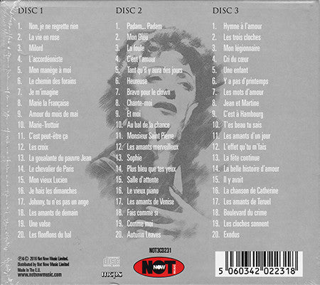 Edith Piaf : The Platinum Collection (3xCD, Comp)