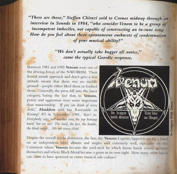 Venom (8) : The Seven Gates Of Hell Singles 1980 1985 (CD, Comp)