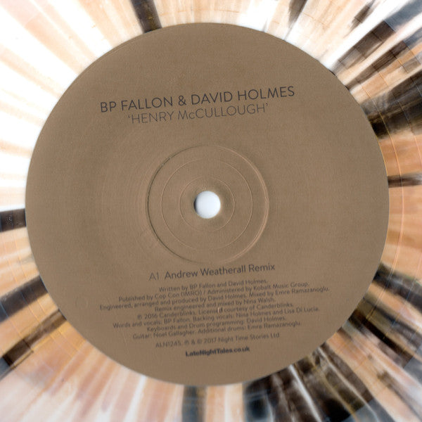 BP Fallon & David Holmes : Henry McCullough (The Andrew Weatherall Remixes) (12", RSD, Ltd, Num, Sil)