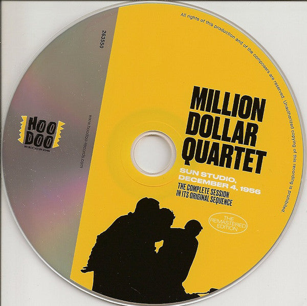 The Million Dollar Quartet : Million Dollar Quartet - The Complete Session In Its Original Sequence (CD, Album, RE, RM)