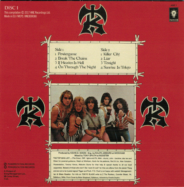 Tokyo Blade : Knights Of The Blade (4xCD, Album, Comp, RM + Box)