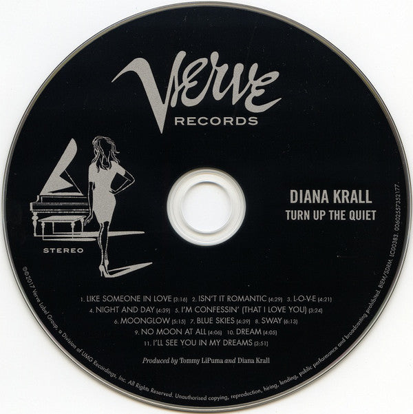 Diana Krall : Turn Up The Quiet (CD, Album)