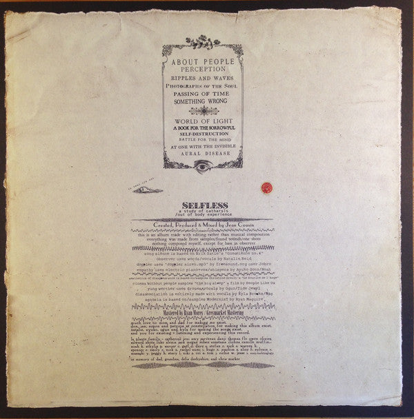 Joni Void : Selfless (LP, Album, 180)